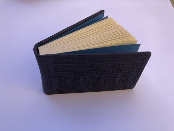 Libreta de piel